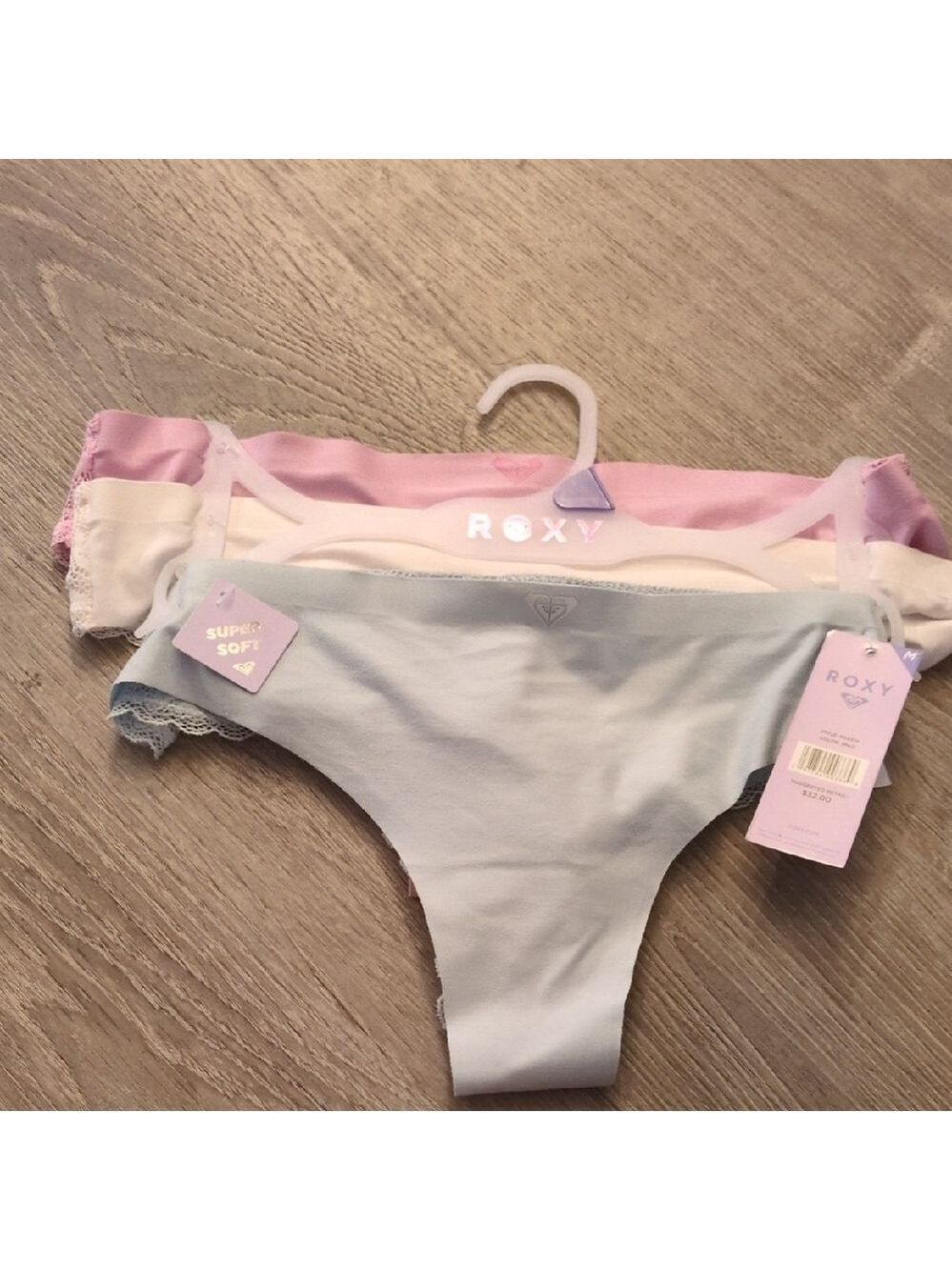 Roxy 3 Pack Underwear Size Medium